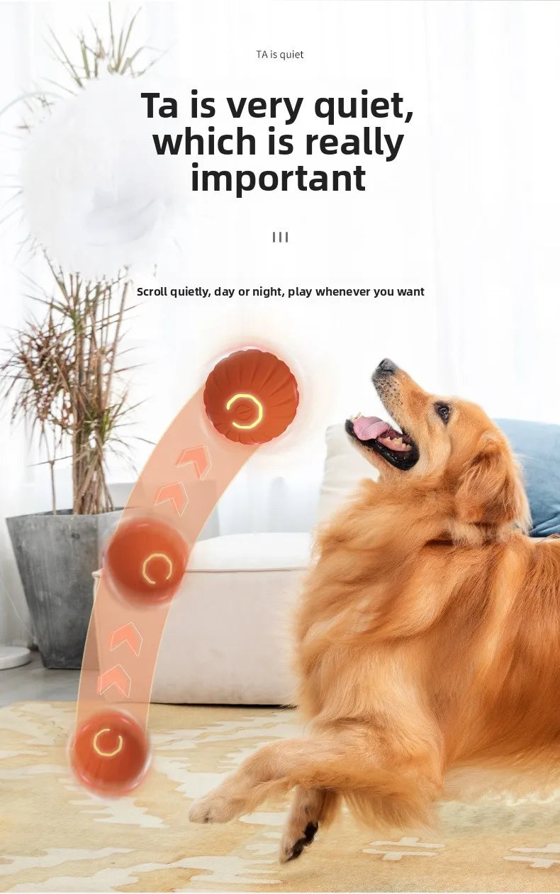 Gravity Jumping Ball Dog Toy